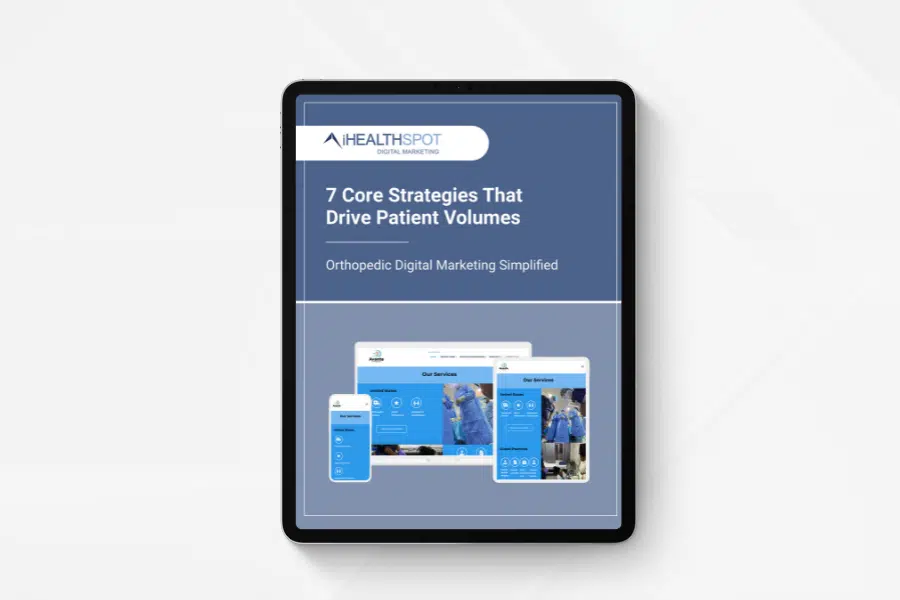 Download our guide to marketing for orthopedics today