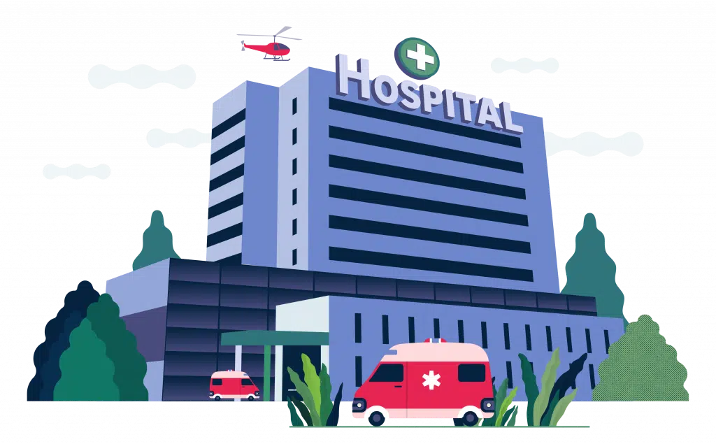 Hospital graphic