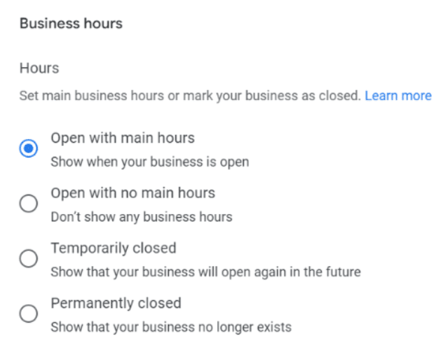 How to close my business on Google