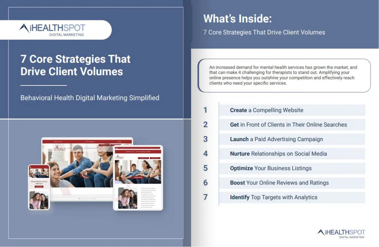 marketing for therapists strategy guide cover image