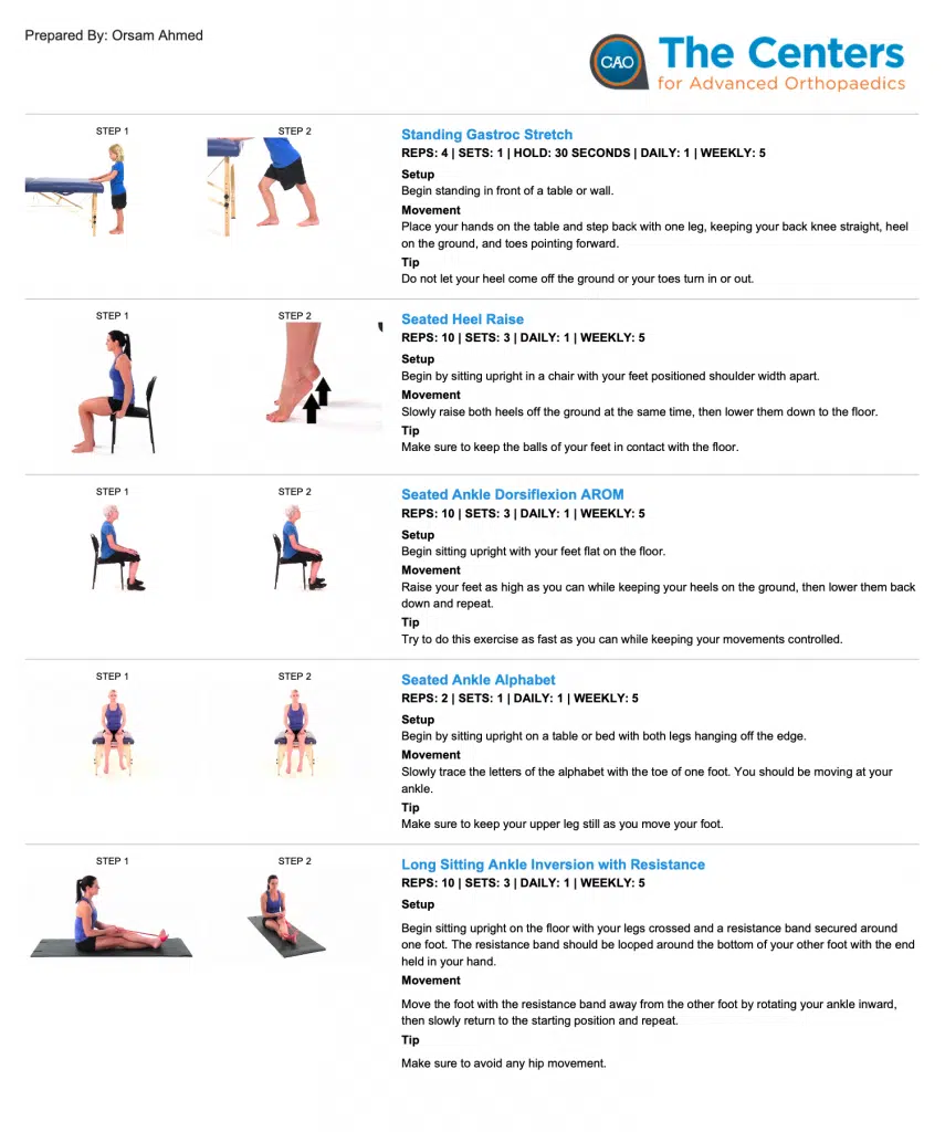 CAO stretching quick facts sheet